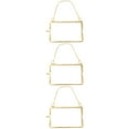 thumbnail image 1 of 6 Pcs Metal Mini Photo Frame Hanging Artwork Display Golden Glass Picture Rural Pressed Flower Frames Wall, 1 of 6