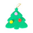 thumbnail image 1 of 6 Pcs Mini Christmas Ornaments, Vintage Christmas Tree Ornaments, Unique Christmas Decorations, 2D Flat Mini Tree Shaped Hanging Decor with Hanging Rings for Xmas Bedroom & Holiday Gifting,Red,10*6, 1 of 2