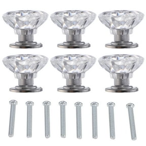 6 Pcs Mini Decorative Knob Small Drawer Knobs Vanity Table Cupboard Hardware Home Handle Plastic