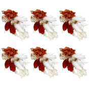 Sangles à écorces Florales En Cuir Bourguignon Pour Chevaux