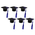 thumbnail image 1 of 6 Pcs Mini Graduation Cap Graduation Cap Decorations Graduation Party Decorations, 1 of 6
