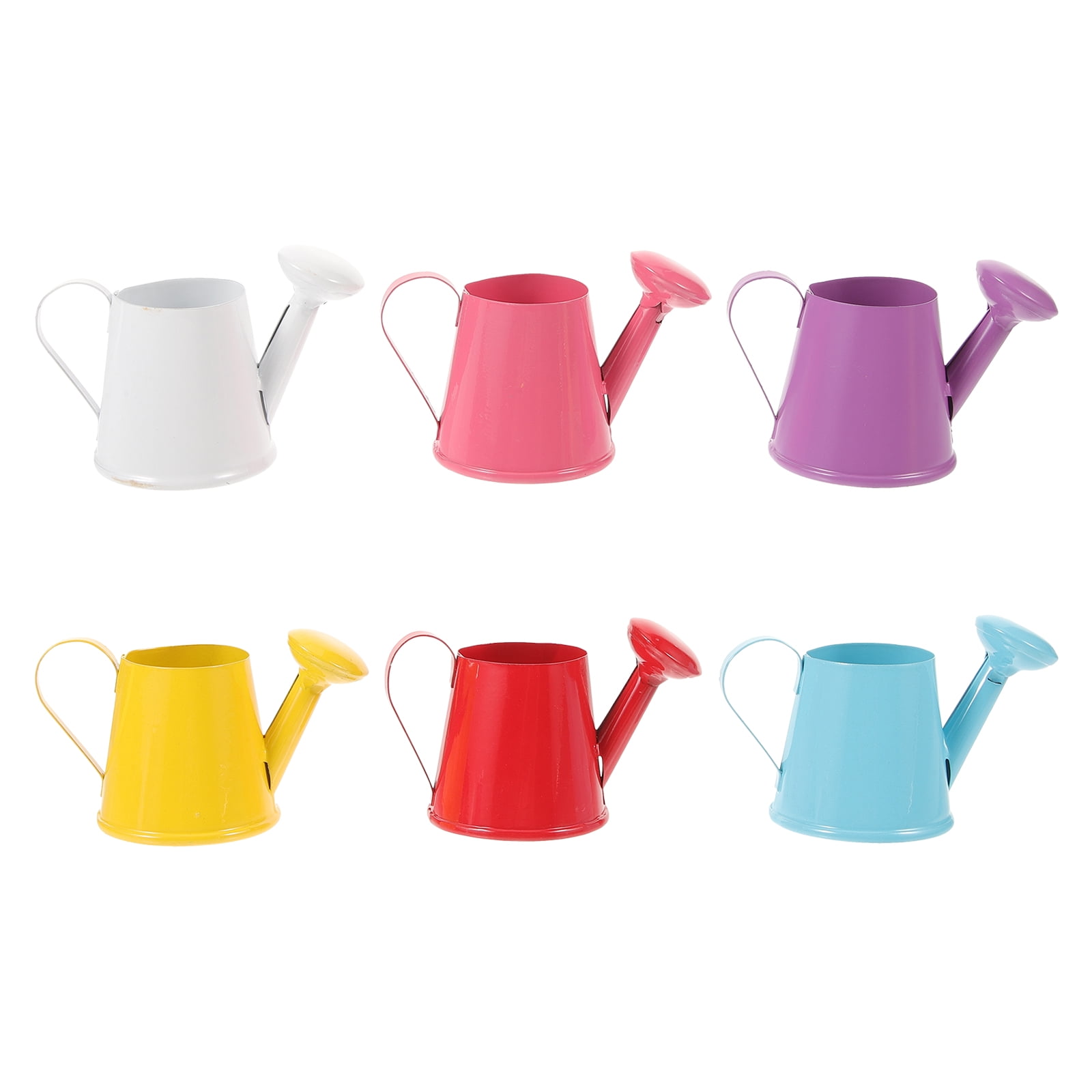6 Pcs Mini Kettle Watering Can Indoor Small Kettles Pots for Plants