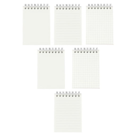 CHICHUMID Teacher Paper Notepad Set 6-Pack 4.3x3 Inches, Small for Classroom and Office Use