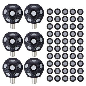 6 Pcs Multi-Angle Marker Set 100 Point 3D Scanner Markers Dot Stickers Scanning -Scanner Turntable 6mm Dot