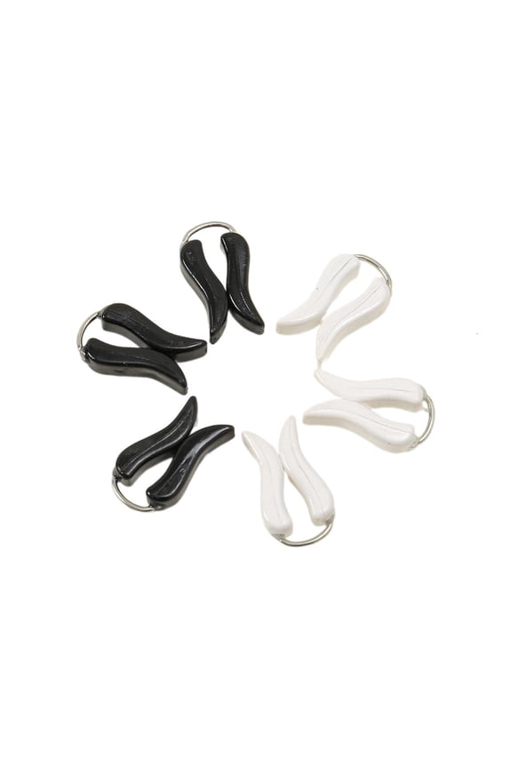 6 Pcs Multi Use Scarf Pin Versatile Plastic Scarves Clip Durable Hijab Brooches
