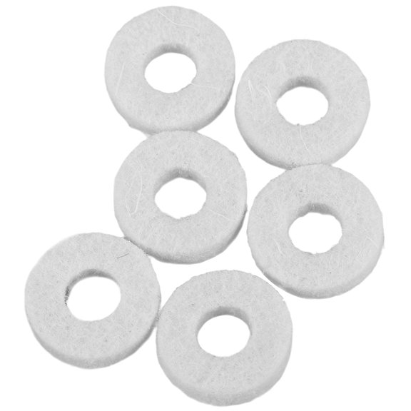 6 Pcs Musical Instrument Buttons Tenor Washing Machine Felt
