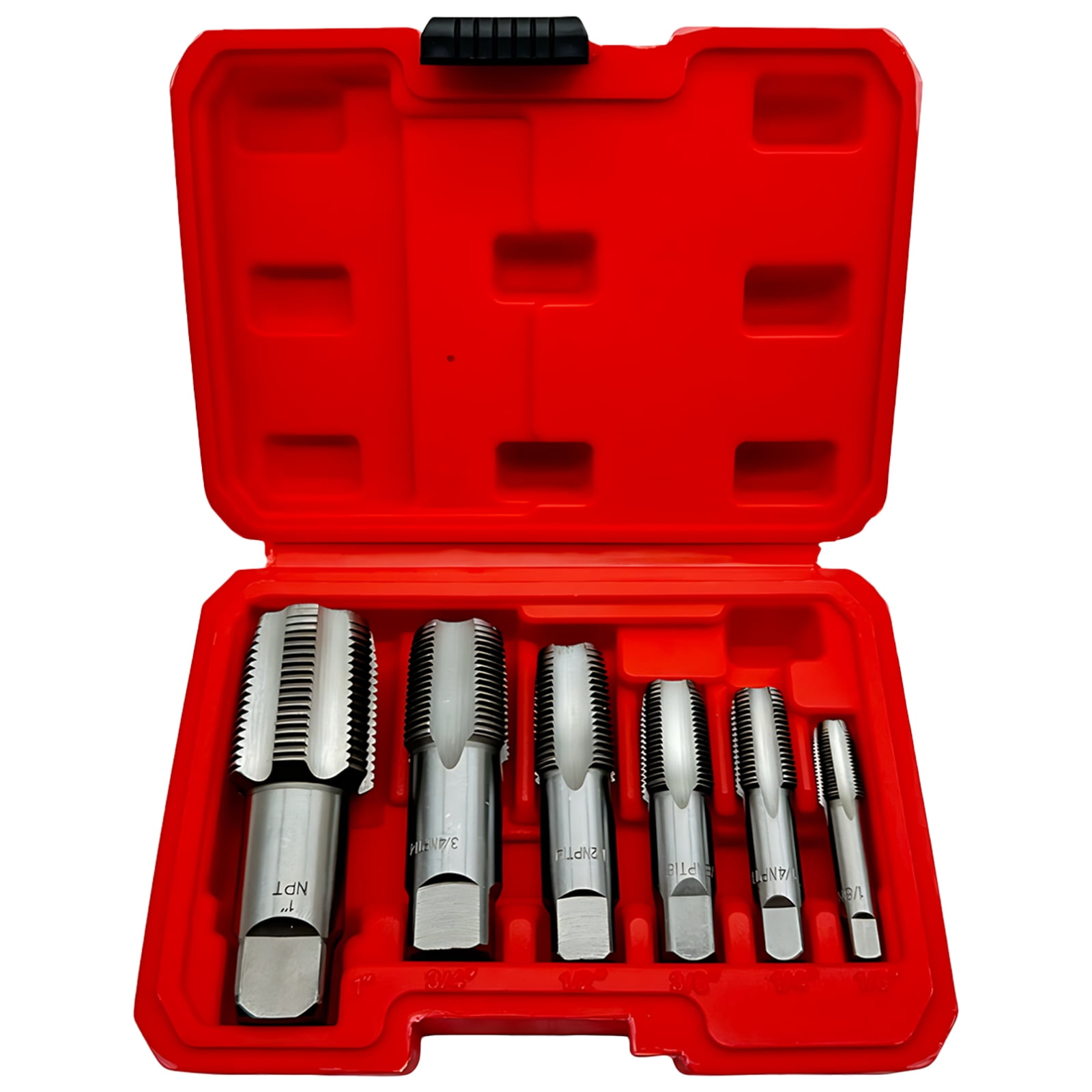 6 Pcs NPT Pipe Extractor Set, Thread Repair Plumbing Tools for ...