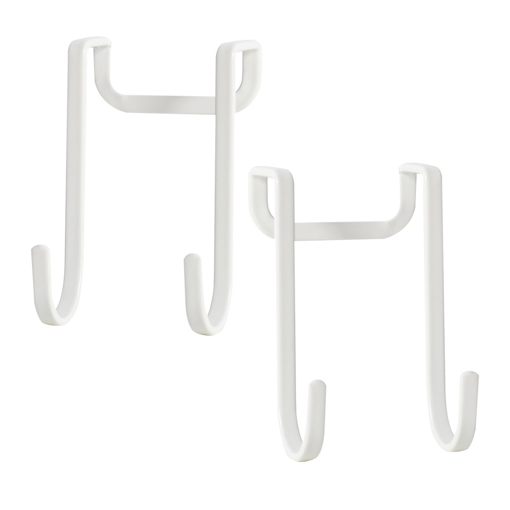 Japanese Robe Hooks FUEENIRVA Iron Door Hooks White Japanese Style No Trace for Home Use ...
