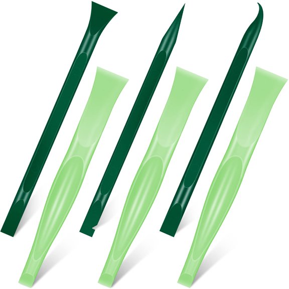 6 Pcs Non-scratch Plastic Scraper Cleaning Tool