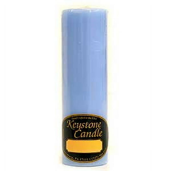 6 Pcs, Ocean Breeze 2x6 Pillar Candles 2 in. diameterx6.25 in. tall