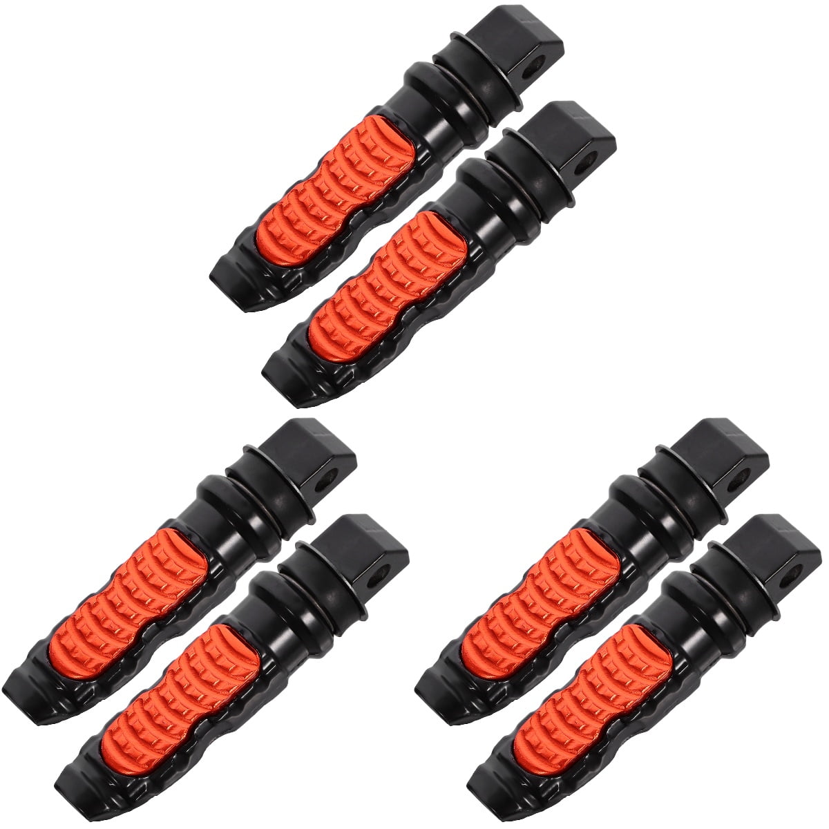 6 Pcs Off-road Vehicle Accessories Motorcycle Rear Foot Pegs Accesorio De Motos Dirt Bike Metal Footrest for