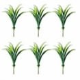 thumbnail image 1 of 6 Pcs Outdoor Fake Plants UV Resistant Artificial Tropical Plants Flowers Faux Garden Grass Plants Décor Fall Winter Summer Planters Patio Front Door Porch Plastic Bushes & Shrubs Decoration, 1 of 5