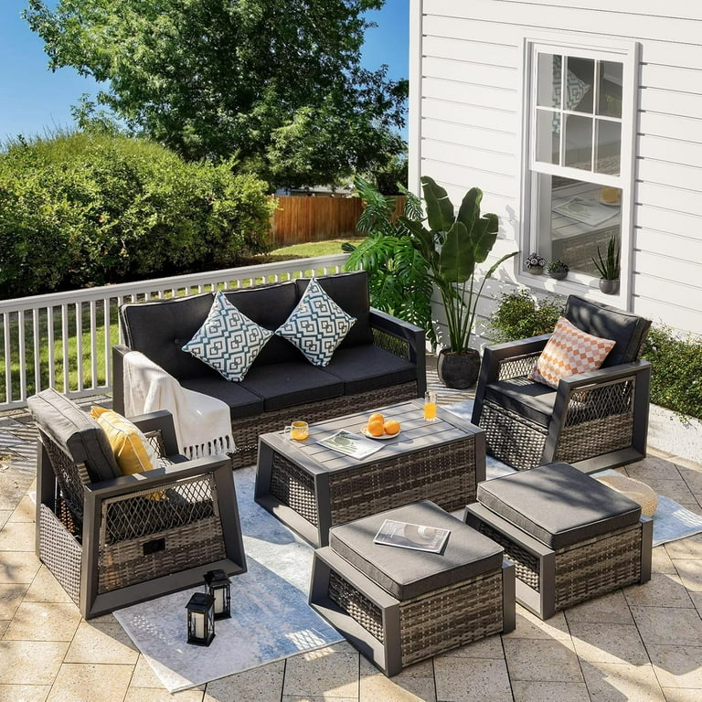 Modern wicker patio furniture sale