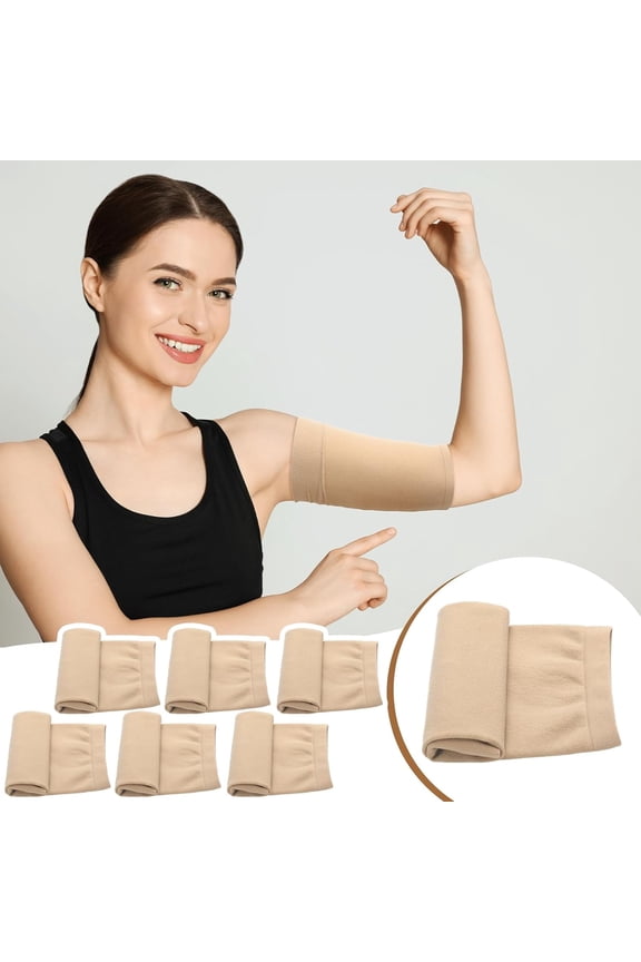 6 Pcs PICC Line Sleeve Cover PICC Line Shower Cover Fashionable Breathable Upper Arm Sleeves Cover for Women Men