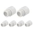 thumbnail image 1 of 6 Pcs PVC Male Adapter, SCH40 3/4" Slip Socket x 3/4" MNPT Thread Pipe Fitting Adapter Connector, Furniture Grade Coupling Fittings for Plumbing & Household Water Line Vent System, 1 of 7