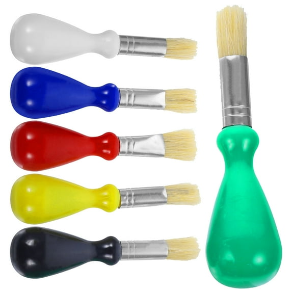 6 Pcs Painting Brush Paint Brush Painting Tools Toddler Crafts Brush for Painting Toddler Child