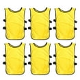 6 Pcs Pcs Vest Set Football Training Vest Vest Clothes Basketball