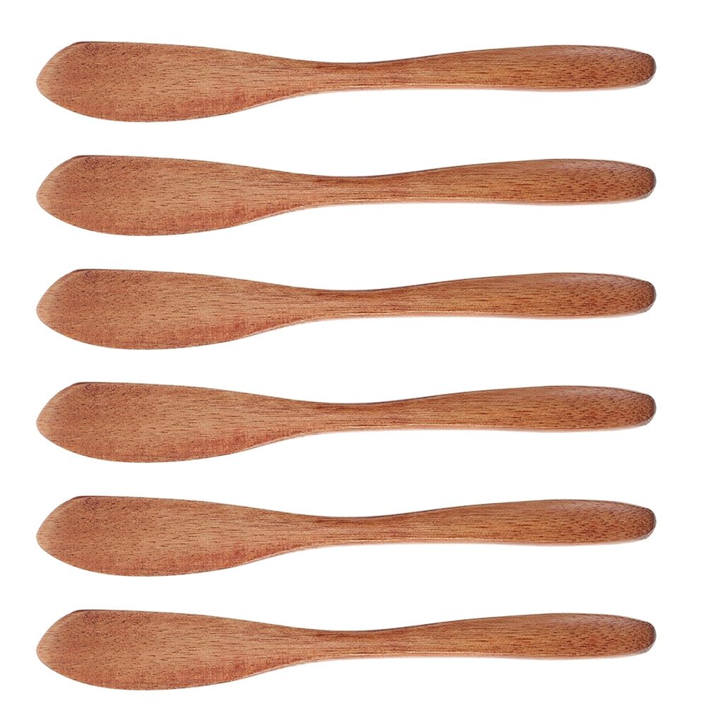 6 Pcs Peanut Butter Spatula Jam Christmas Kitchen Bakery Spreader Convenient Honey Accessories