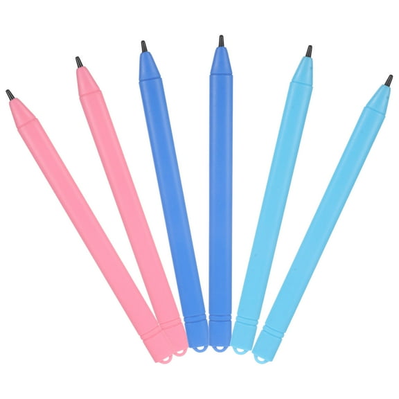 6 Pcs Universal Stylus Pens for Touch Screens, LCD Writing Tablets, Drawing, and Touchscreen Devices, Multi-
