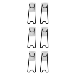6 Pcs Picture Frame Bracket, Picture Frame Easel Bracket, Stainless Steel Picture Frame Bracket 5.12x2.17Inch