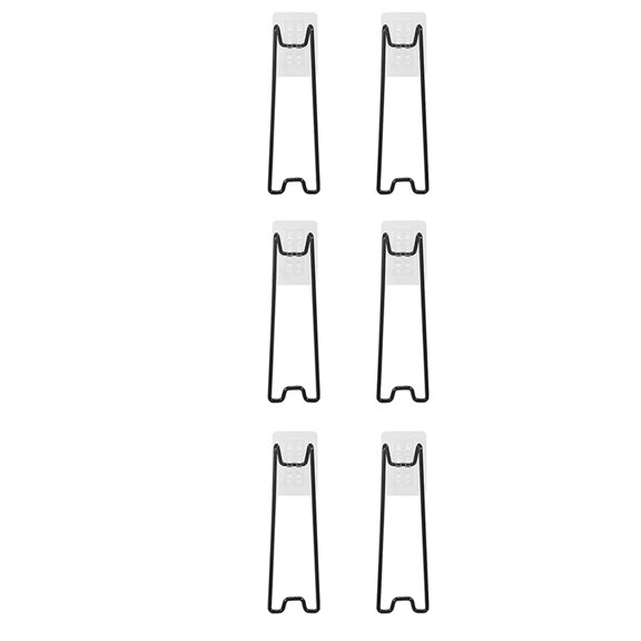 6 Pcs Picture Frame Bracket, Picture Frame Easel Bracket, Stainless Steel Picture Frame Bracket 7.08x2.17Inch