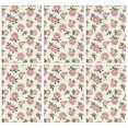 thumbnail image 1 of 6 Pcs Pioneer Flower Floral Print Pattern Funny Kitchen Towels, Microfiber Dish Towels, Kitchen Tea Towels Set 18" X 26", 1 of 6