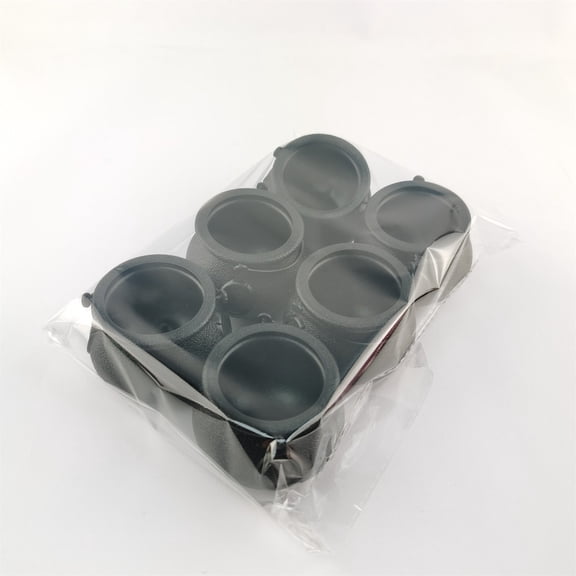6 Pcs Plastic Cauldrons Bulk, 2*2.7 Inch for Day Pot Of Buckets for Table Decor Kids Party Favors Supplies Centerpiece Leprechaun Decorations, Candy Jar