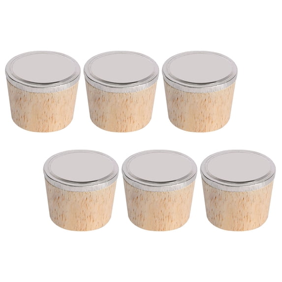 6 Pcs Plug Hot Water Kettle Insulated Caps Wooden Jug Stopper Bottle Thermal Flask
