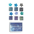 thumbnail image 1 of 6 Pcs Portable Stamp Pad Combination Inkpad Flowing Colors Series Ink Pad Set, 1 of 15