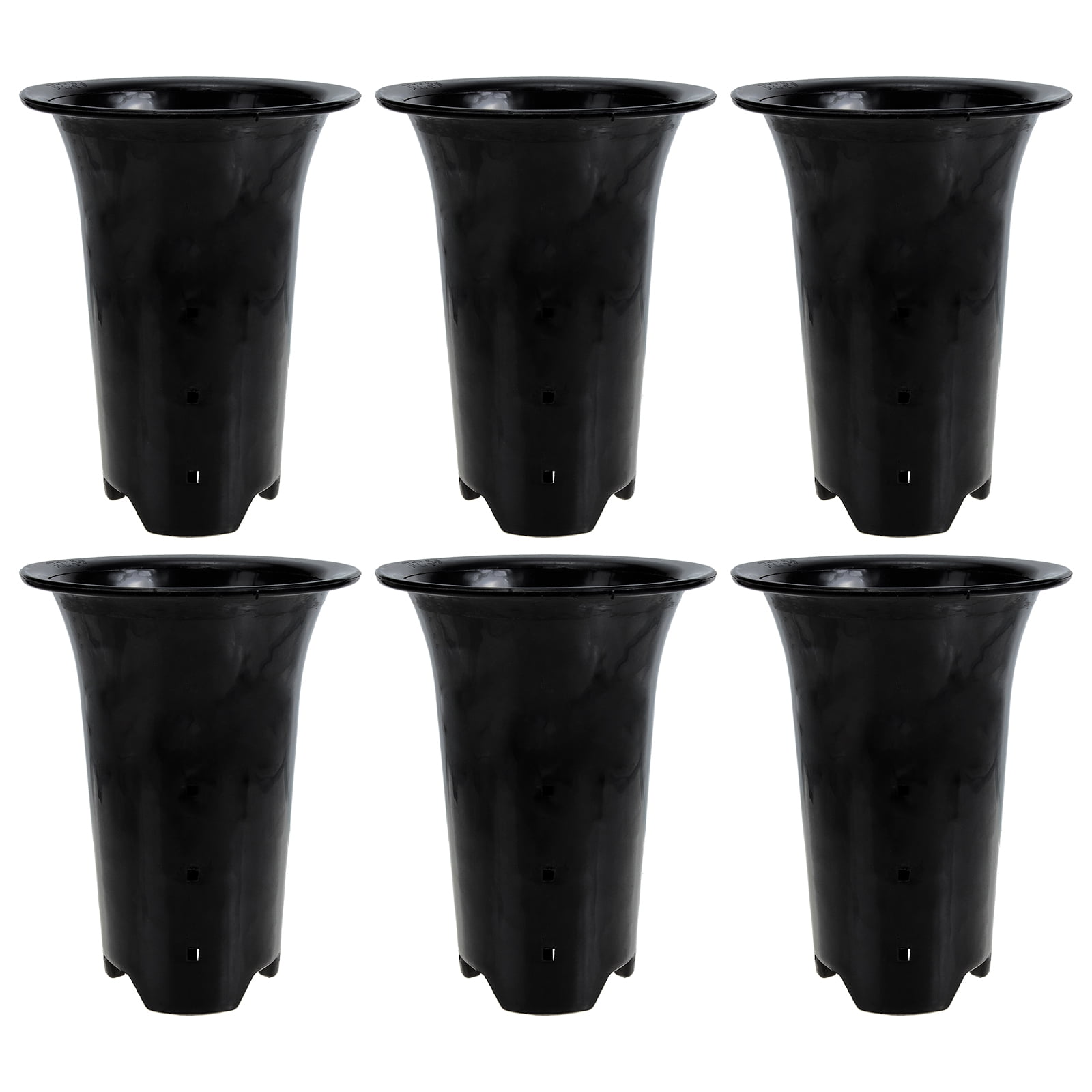 6 Pcs Pots for Plants Orchid Pot Plastic Container Flower Nursery Pots