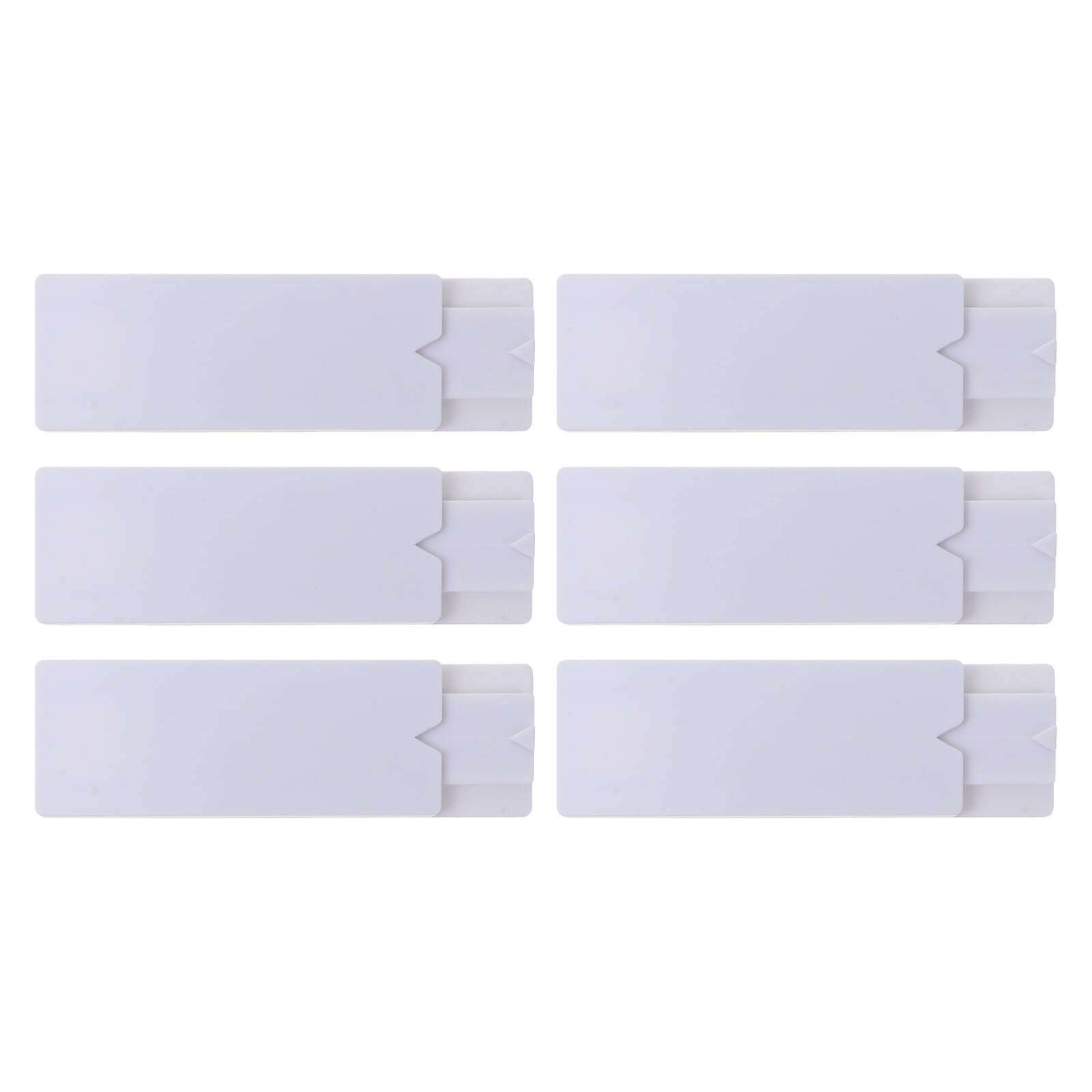 6 Pcs Power Strip Wall Mount Fixator Holders Mount Power Strips Cable Organizers