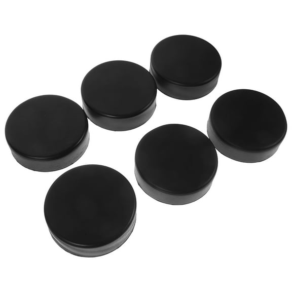6 Pcs Puck Official Regulation Hockey Training for Practicing Softball Bat Accessories