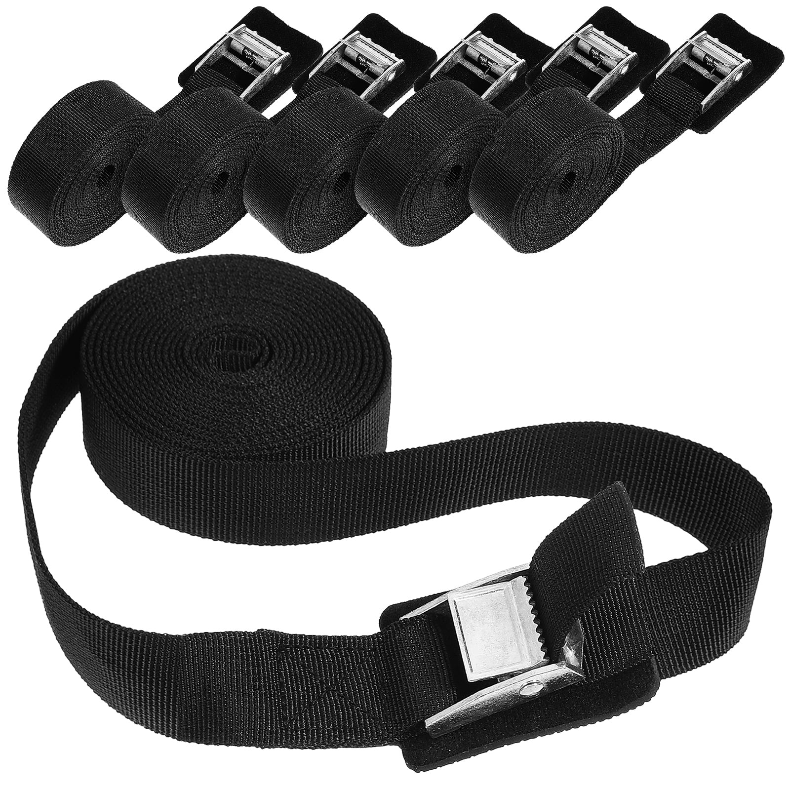 Yueyihe 6 Pcs Quick Release Buckle Strap Kayaks Tie down Fastening Belt