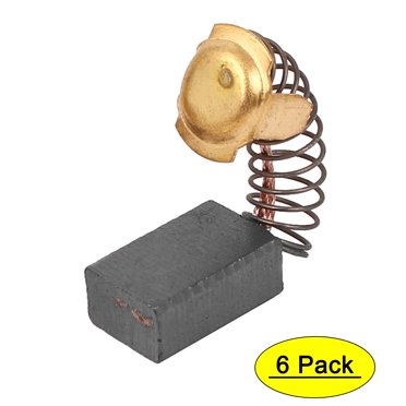 2pcs 6.5x11x17mm Carbon Motor Brushes – Replacement Spare Parts For Electric Power Drills & Tools
