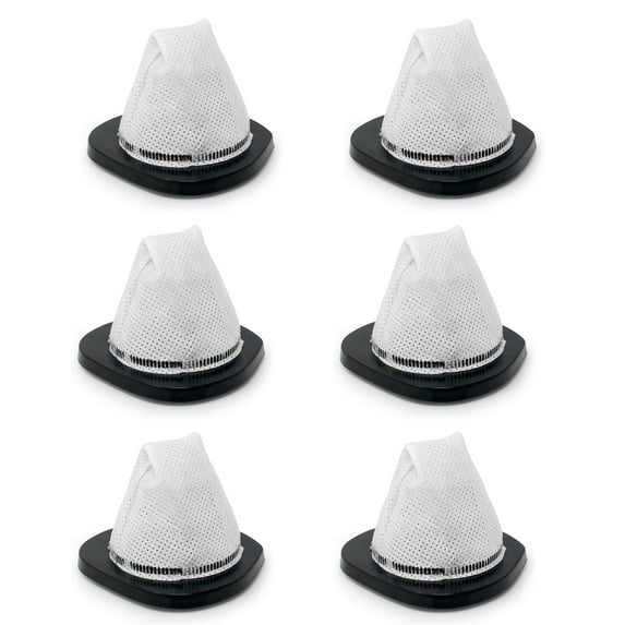 6 Pcs Replacement Vacuum Filters For Compatible with Bissell 3-in-1 Lightweight Stick Vac Model 2030, 20303, 20306, 20307, 20309, 2030H, 2030V, 2030X, 2030Z Compare to Part No 1611501