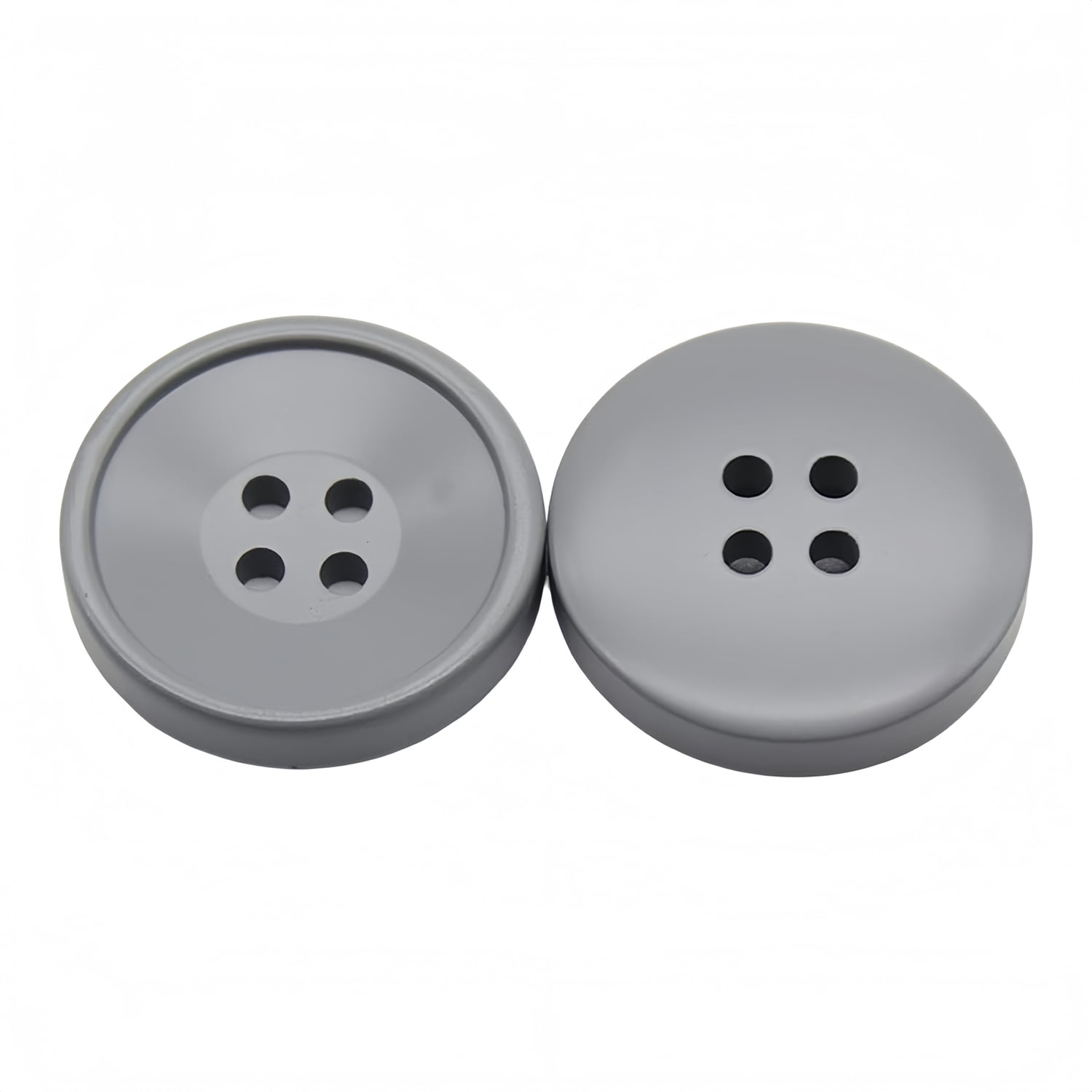 6 Pcs Resin Buttons 4 Holes Round Buttons for Coats, Jacket,DIY Sewing ...