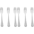 thumbnail image 1 of 6-Pack Reusable Small Metal Forks for Salad, Fruit, Cake, and Snacks - Household Dessert Forks, 1 of 9