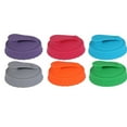 thumbnail image 1 of 6 Pcs Reusable Silicone Soda Can Lids, Reusable Soda Can Lids, Reusable Can Toppers Can Top for Coke Pop Beer Juice Beverage, Silicone Can Lid Can Protector, 1 of 7