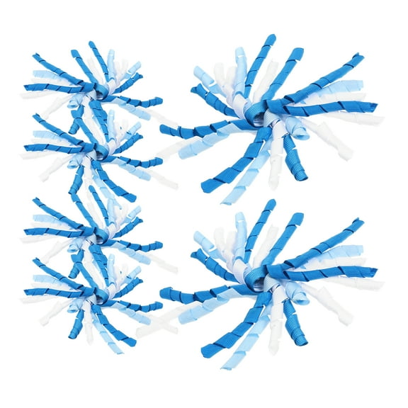 6 Pcs Ribbon Bow Big Bow for Car Gift Curly Decoration Bow Birthday Decorations Crafting Bow Curly Bowknot Decoration