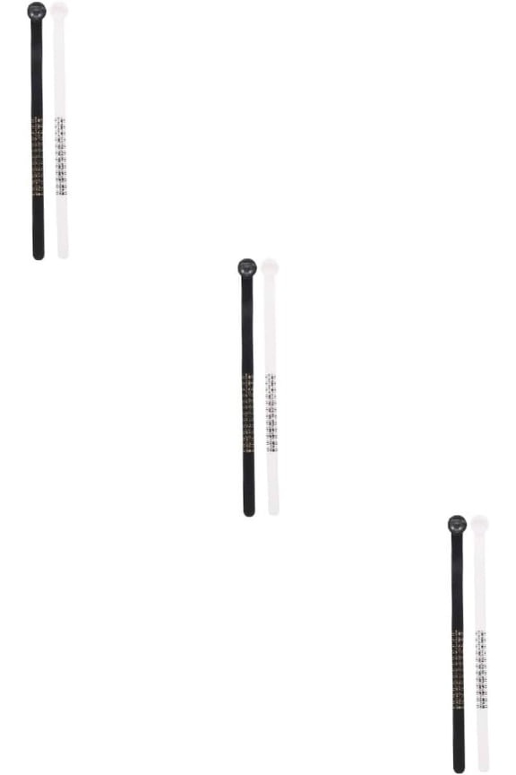 6 Pcs Ring Measurement Power Conditioner Jewelry Chart Men and Women