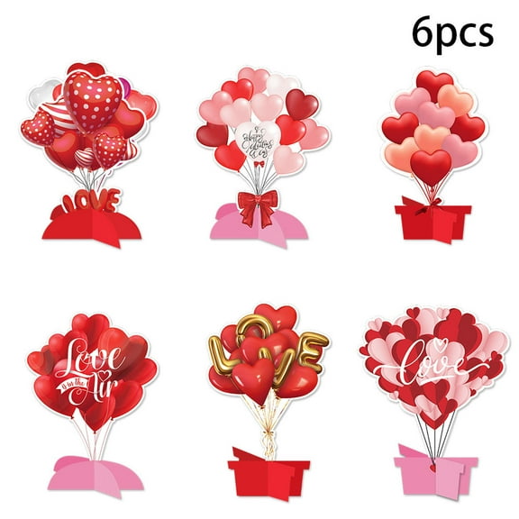 6 Pcs Romantic 365 Days Love Note Card, Valentine's Day Decorations & Anniversary Gift, Foldable Greeting Card with Envelope for Wife, Girlfriend, Long-Distance Relationship Keepsake