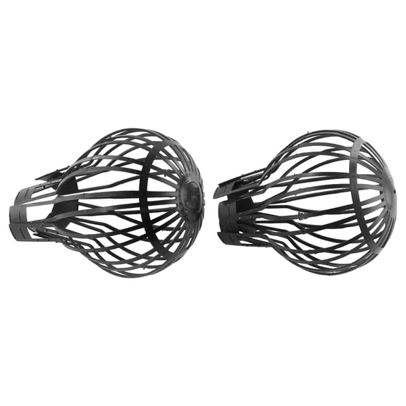 6 Pcs Roof Gutter Guard Floor Drain Downspout Filter Mesh Anti-Blocking Outdoor Drain Cover Gutter Downspout Pipe Cover