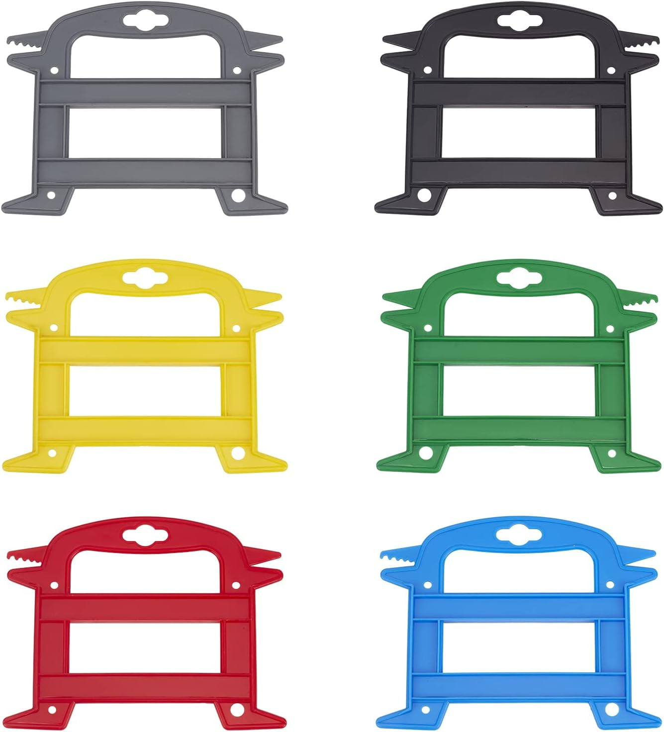 6 Pcs Rope Winder 6 Colors Portable Reels Wire Organizer Rope Holder ...
