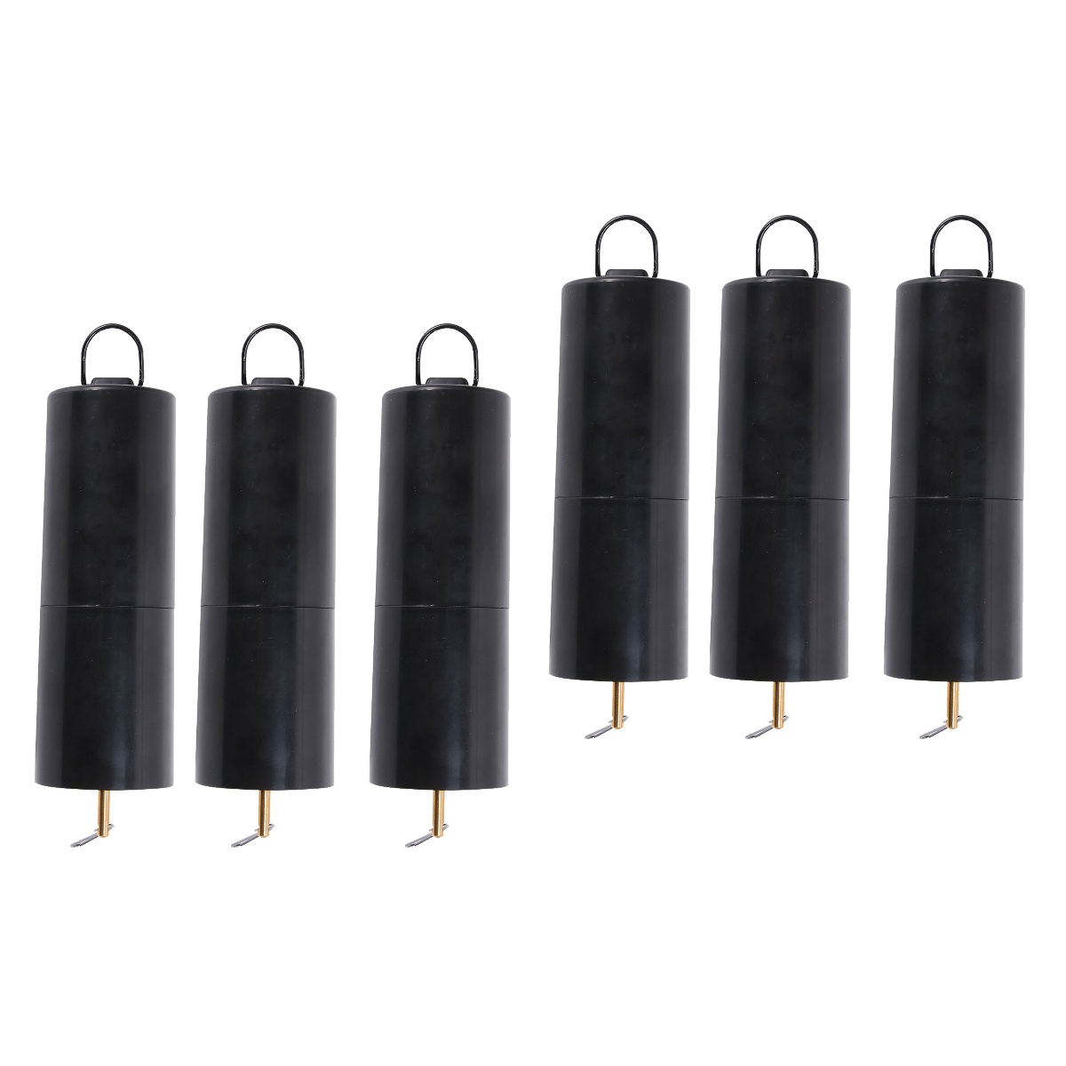 6 Pcs Rotary Wind Chime Motor Decor Spinners Indoor Plastic