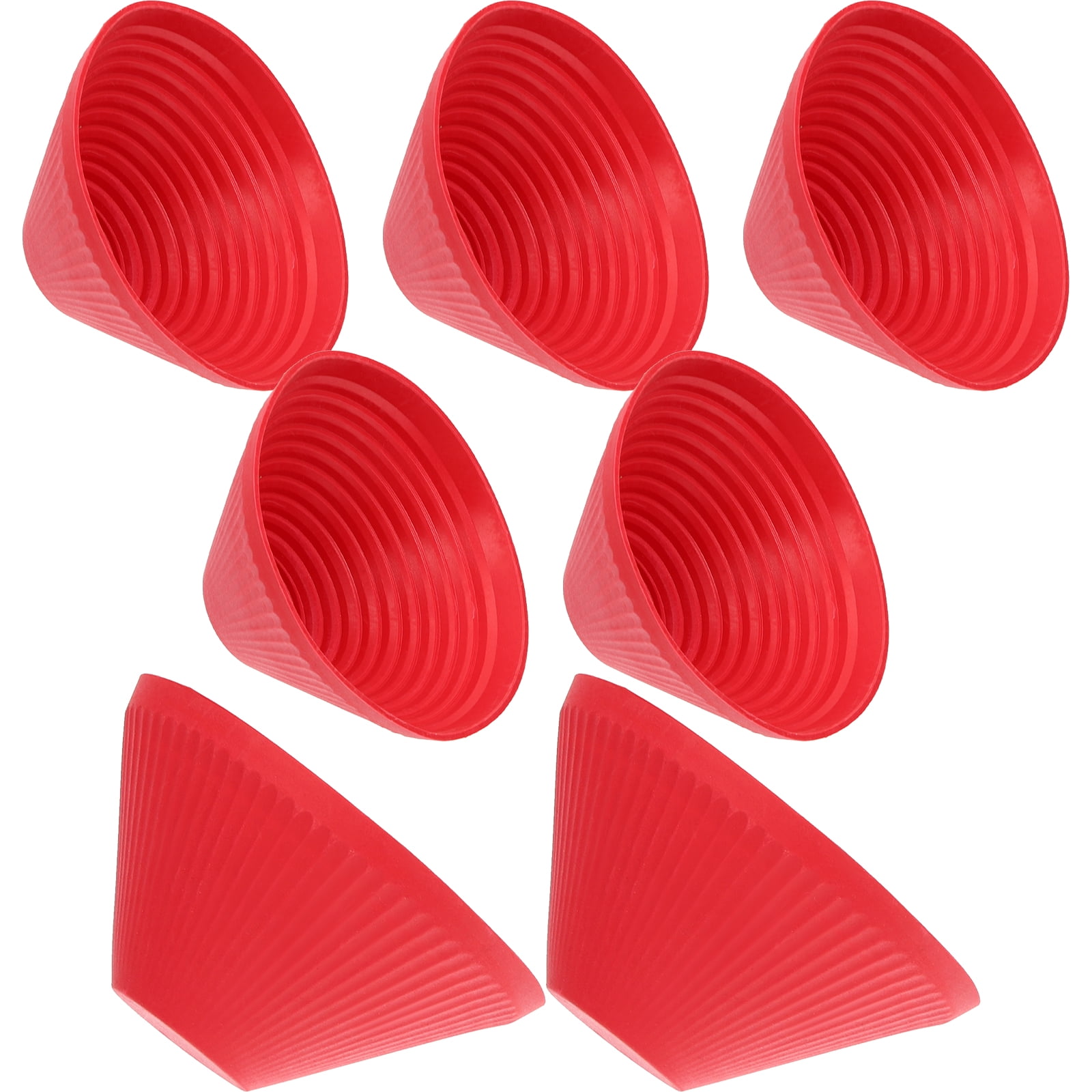 6 Pcs Rubber Bottle Opener Can Jar Grippers for Seniors Electric