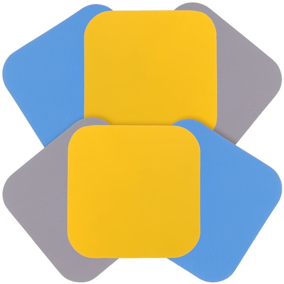 6 Pcs Rubber Bottle Opening Mat Opener Gripper Pad Multifunctional Wine Beer Grips Pads Jar for