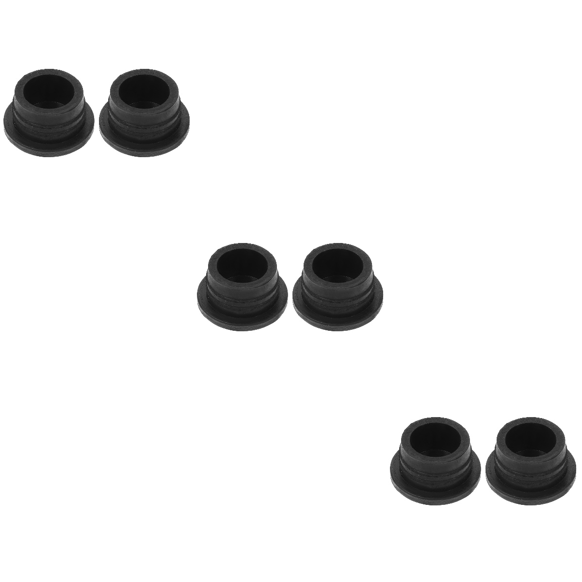 6 Pcs Rubber Stopper for Swimming Pool Ladder Mat Bumpers Caps
