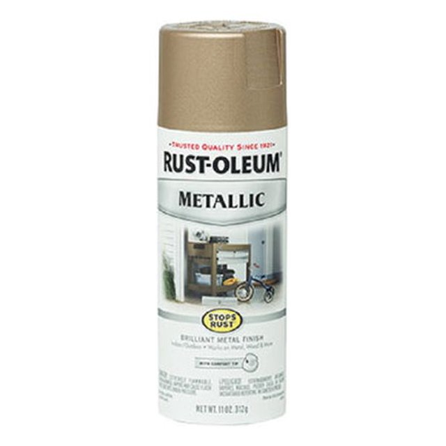 6 Pcs,RustOleum 286564 Stops Rust Vintage Metallic Spray Paint, Rose