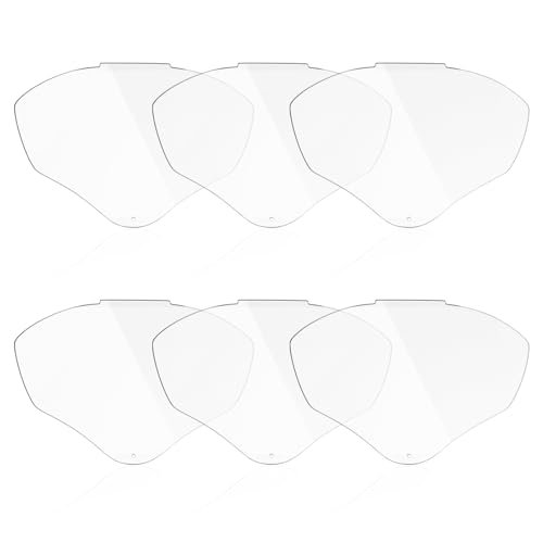 6 Pcs S8555 Face Shield Replacement Lens, Anti-Fog S8555 Fits for Honeywell/Uvex S8500/S8510 Face Shield, Protective Safety Visor Replacement, with Clear Polycarbonate$$Tools & Hardware Other