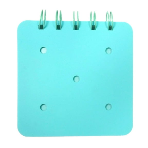 6 Pcs/Set Lovely Daily Planner Spirals Note Book Portable Stationery Notepad Silicone Journal Notebook for Students